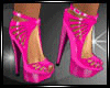 Pink Shoes Wedding