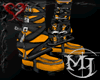 [MJ] Gothic Boots Orange