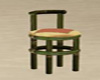 tiki bar stool~green