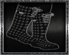 {LL}Black Skull Boots