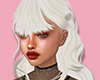 (MD)White long hair