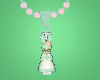 Green Bunny Necklace