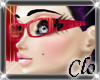 Red Bowed Glasses