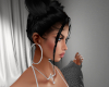 S~ Hoops Diamond earings