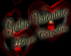 GV Red Heart Candles