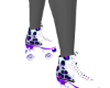 Purple Leopard Skates