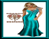 FORMAL GOWN #8 TEAL