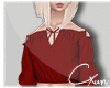 Satin Gypsy - Top Red