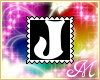 Letter J Stamp