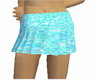 SEXY AQUA BLUE SKIRT