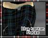 blue tartan flares