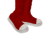 Red High Boots