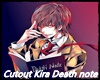 Cutout Kira Death Note