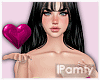Pink Couture Heart Pose