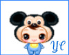 Baby Mickey Sticker