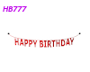 HB777 Birthday Banner Rd