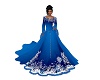 Holiday Blue Gown