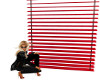 BLINDS red