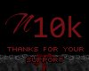 10k support sticker