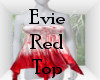 Evie Red Top