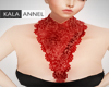 (Anne)Lace Choker Red