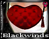BW| Red Heart Purse