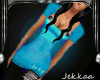[JEK] Blue Heart Outfit