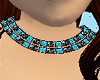 [D] Blue Black Necklace