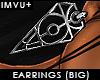 ! earrings XL - cutout