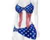 July 4th USA Flag Dress