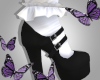Black maid shoes