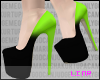 L | heeled shoes
