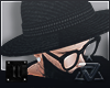 LVB | hat.straw black