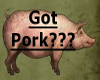 {S} Pork Poster