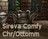 Sireva Comfy Chr/Ottomm