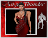 ANGEL Red Ball Dress