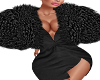 Blk Fur Jacket/Dress