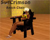 SwtCrimson Beach Chair