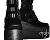 goth ankle boots I