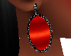 Ruby earrings dark