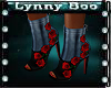 *Destiny Rose Blk Boots