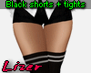 Black Shorts + Tights