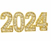 GOLD 2024 SIGN