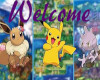 Pokemon welcome sign