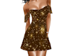 Sweet Gold Sparkle Dress