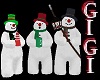 GM Snowman Carolers