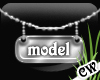 *Label* Niklace-Model