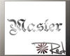 Master 3D Sign Silver