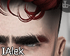 ᴀ| Eyebrows Red MH