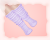 A: Lilac socks